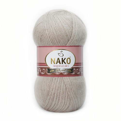 Nako Angora Luks цвет 10344 бежевый Nako 5% мохер, 15 % шерсть, 80% премиум акрил, длина в мотке 550 м. Nako Angora Luks цвет 10344 бежевый Nako 5% мохер, 15 % шерсть, 80% премиум акрил, длина в мотке 550 м.