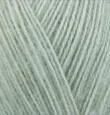 Alize Angora Gold цвет 515 морская пена. ОСТАТОК 3 мотка!!! Alize 20% шерсть, 80% акрил, длина 550 м в мотке