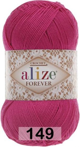 Alize Forever цвет 149 светлая фуксия. ОСТАТОК 4 мотка!!! Alize 100% микрофибра. Моток 50 гр. 300 м.