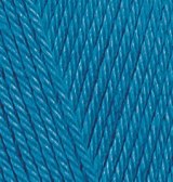 Alize Diva, цвет 646 бирюза. ОСТАТОК 5 мотков!!! Alize 100% микрофибра акрил, длина 350 м.