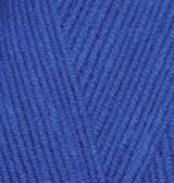 Alize Lanagold 800, цвет 141 василек. ОСТАТОК 1 моток!!! Alize 49% шерсть, 51% акрил, длина в мотке 800 м.