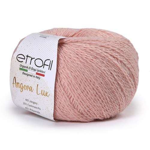 Etrofil Angora Lux, цвет 70228 Etrofil 40% ангора, 20% кашемир, 40% полиамид, длина в мотке 200 м.