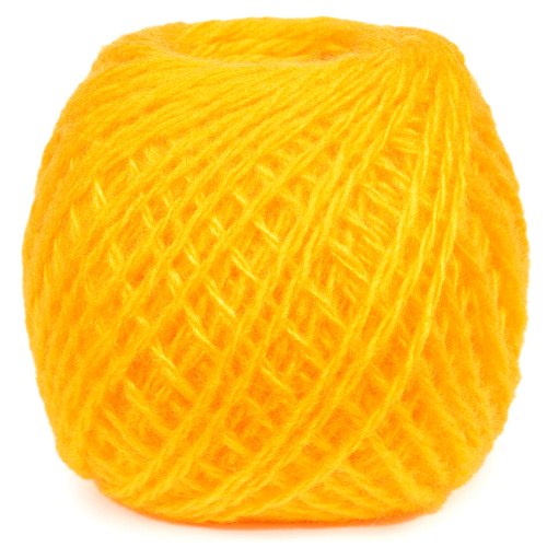 Клубки. Желтый. Продается упаковкой. Цена за упаковку 10 шт. по 40 гр. = 400 гр. Карачай 100% ПАН, моток 40 гр. в упаковке 10 мотков.