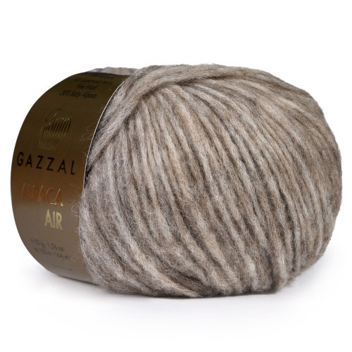 Пряжа Gazzal Alpaca Air цвет 73 розово-бежевый Gazzal 58% Беби Альпака, 14% С.вош Шерсть Мериноса, 28% ПА. Моток 50 гр. 150 м.