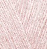 Alize Angora Gold цвет 271 жемчужно розовый Alize 20% шерсть, 80% акрил, длина 550 м в мотке