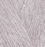 Alize Angora Gold Simli цвет 163 пыльная сирень Alize 75% акрил, 10% шерсть, 10% мохер, 5% металлик, длина 500м в мотке