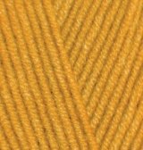 Alize Lanagold, цвет 645 горчица Alize 49% шерсть, 51% акрил, длина в мотке 240 м.