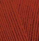 Alize Lanagold Fine, цвет 36 терракот Alize 49% шерсть, 51% акрил, длина в мотке 390 м.