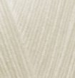 Alize Cotton Gold цвет 01 кремовый Alize 55% хлопок, 45% акрил, длина 330м в мотке