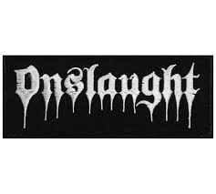 ONSLAUGHT - Logo Нашивка Thrash Metal