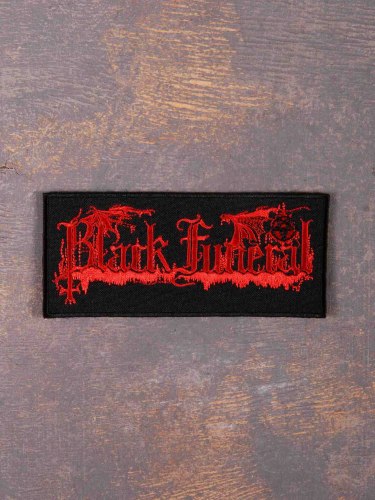 BLACK FUNERAL - Logo Нашивка Black Metal
