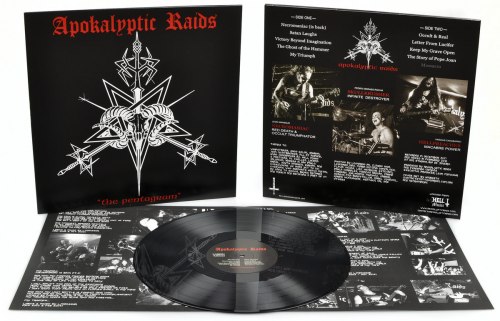 APOKALYPTIC RAIDS - The Pentagram LP Blackened Metal