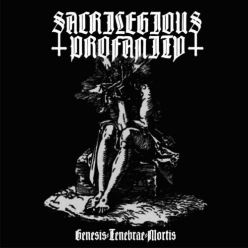 SACRILEGIOUS PROFANITY - Genesis​-​Tenebrae​-​Mortis CDr Black Metal