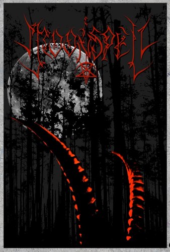 MOONSPELL - Under the Moonspell Флаг Dark Metal