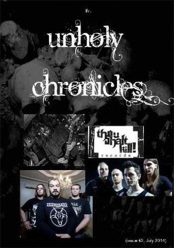 UNHOLY CHRONICLES #2 Журнал Metal