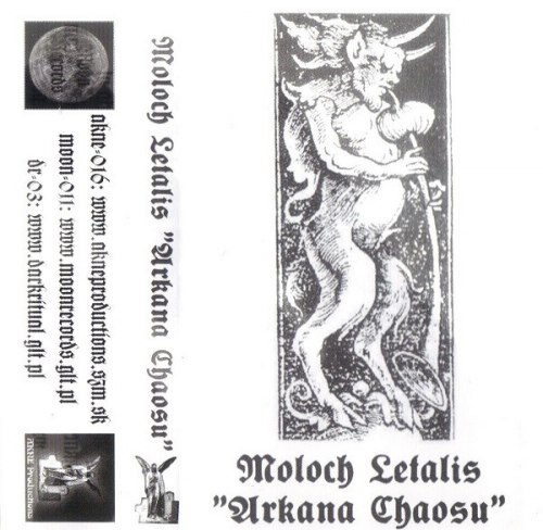 MOLOCH LETALIS - Arkana Chaosu Tape Black Death Metal