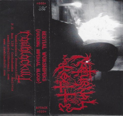 NOCTURNAL HELL - Bestial Worshipers (Fucking Imperial Blood) Tape Black Metal