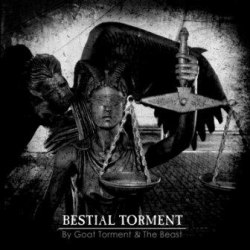 GOAT TORMENT / THE BEAST - Bestial Torment 7"EP Black Metal