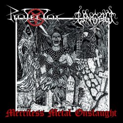 PROTECTOR / UNGOD - Merciless Metal Onslaught LP Black Thrash Metal