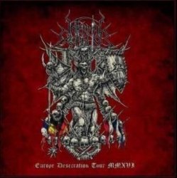 INFERNAL EXECRATOR - Europe Desecration Tour MMXVI LP Black Death Metal