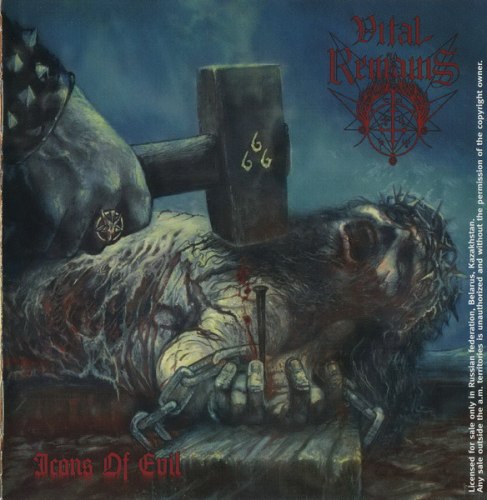VITAL REMAINS - Icons Of Evil CD Death Metal
