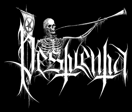 PESTILENTIA - Logo Нашивка Black Metal