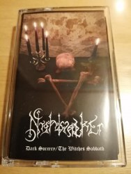 NIGHTWALKER - Dark Sorcery / The Witches Sabbath Tape Black Metal