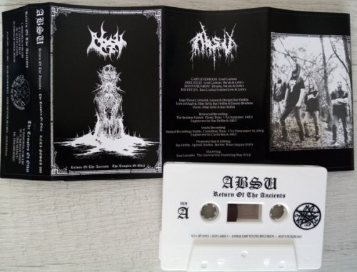 ABSU - Return Of The Ancients / The Temples Of Offal Tape Death Metal