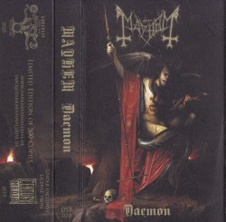 MAYHEM - Daemon Tape Black Metal
