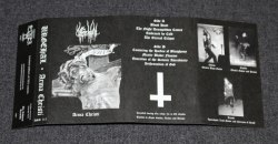 URGEHAL - Arma Christi Tape Black Metal