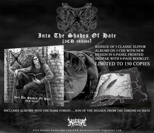 ELFFOR - Into The Shades Of Hate Digi-3CD Ambient Black Metal