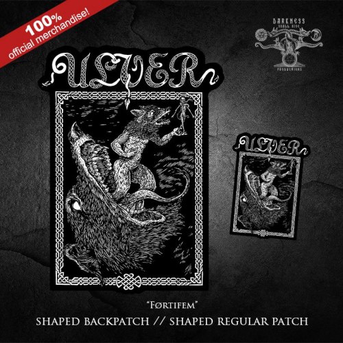 ULVER - Fortifem нашивка на спину Blackened Metal
