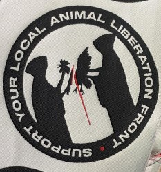 SUPPORT YOUR ANIMAL LIBERATION FRONT Нашивка
