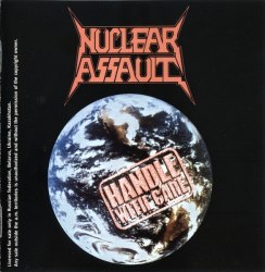 NUCLEAR ASSAULT - Handle With Care CD Thrash Metal