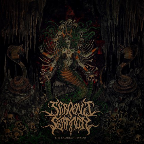 SERPENT SERMON - The Saurian Hymns CD Blackened Death Metal