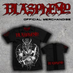 BLASPHEMY - T-shirt - M Майка Black Death Metal