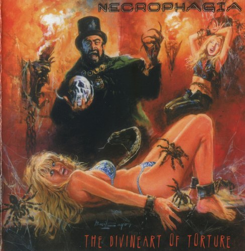 NECROPHAGIA - The Divine Art Of Torture CD Death Metal