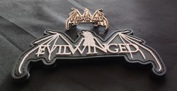 EVILWINGED - Logo Нашивка Black Metal