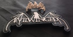 EVILWINGED - Logo Pin значок Black Metal