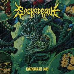 SACRODEATH - Engendro Del Caos CD Death Thrash Metal