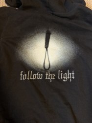 NORTT - Follow the Light - L зиппер Pure Depressive Funeral Black Doom Metal