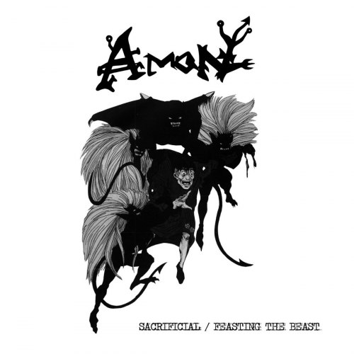 AMON - Sacrificial / Feasting The Beast LP Death Metal