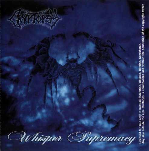 CRYPTOPSY - Whisper Supremacy CD Technical Death Metal