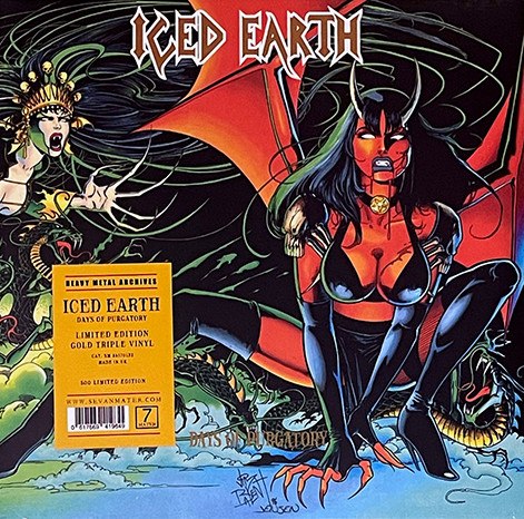 ICED EARTH - Days of Purgatory Gatefold 3LP Heavy Metal