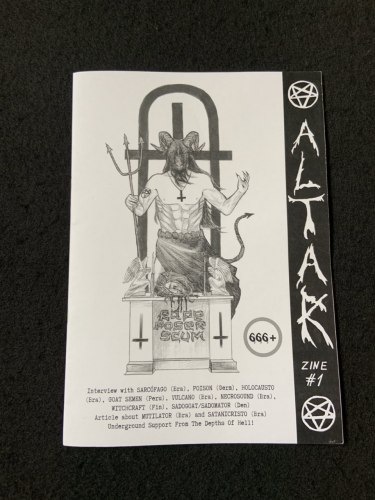 ALTAR #1 Журнал Black Metal
