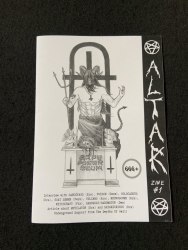 ALTAR #1 Журнал Black Metal