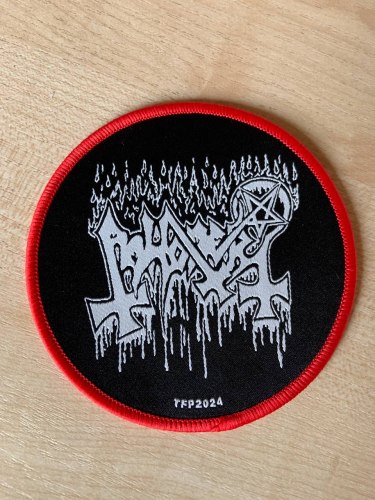 ABHORER - Logo Нашивка Black Metal