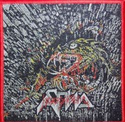 АСПИД - Кровоизлияние Нашивка Technical Thrash Metal