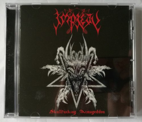 IMPIETY - Skullfucking Armageddon CD Black Thrash Metal