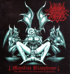 SURRENDER OF DIVINITY - Manifest Blasphemy : The Abortion Of The Immaculate Conception CD Black Metal